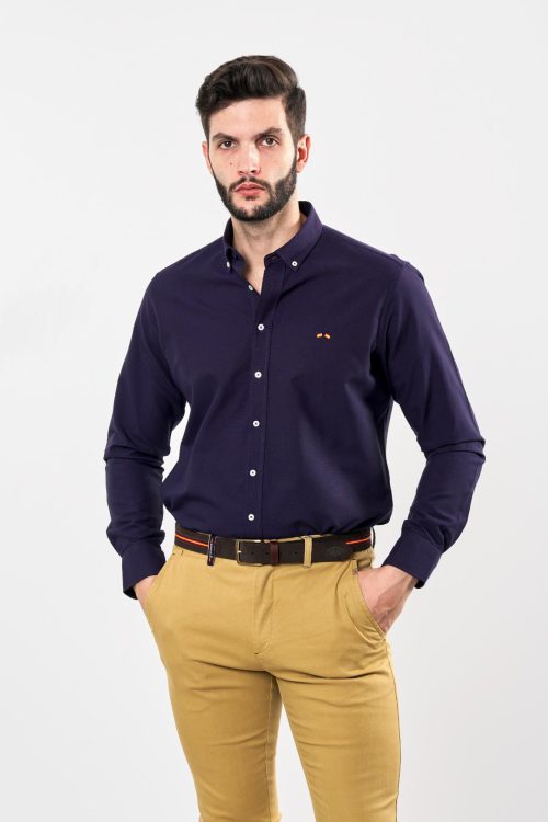 CAMISA C/BOTON OXFORD