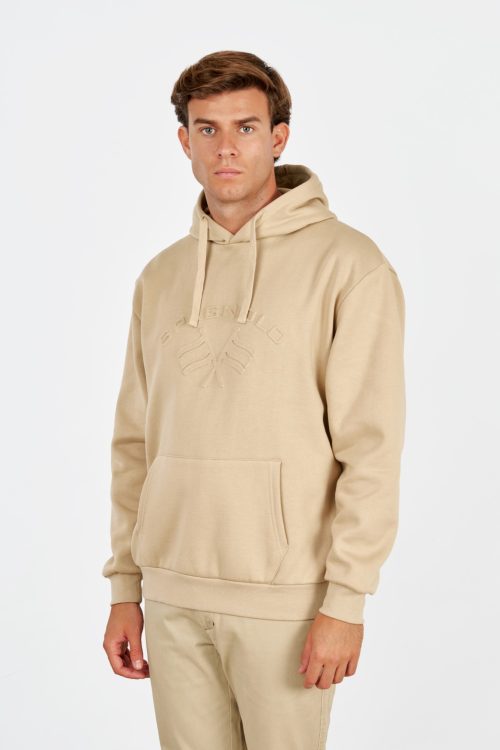 SUDADERA LOGO EMBOZADO